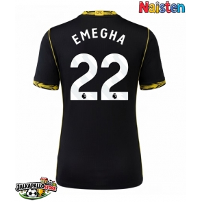 Chelsea Emmanuel Emegha #22 Vieraspaita Naisten 2026-27 Lyhythihainen
